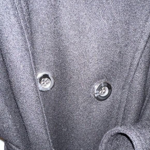 Women’s NY&Co Belted Pea Coat (M) - Picture 5 of 10